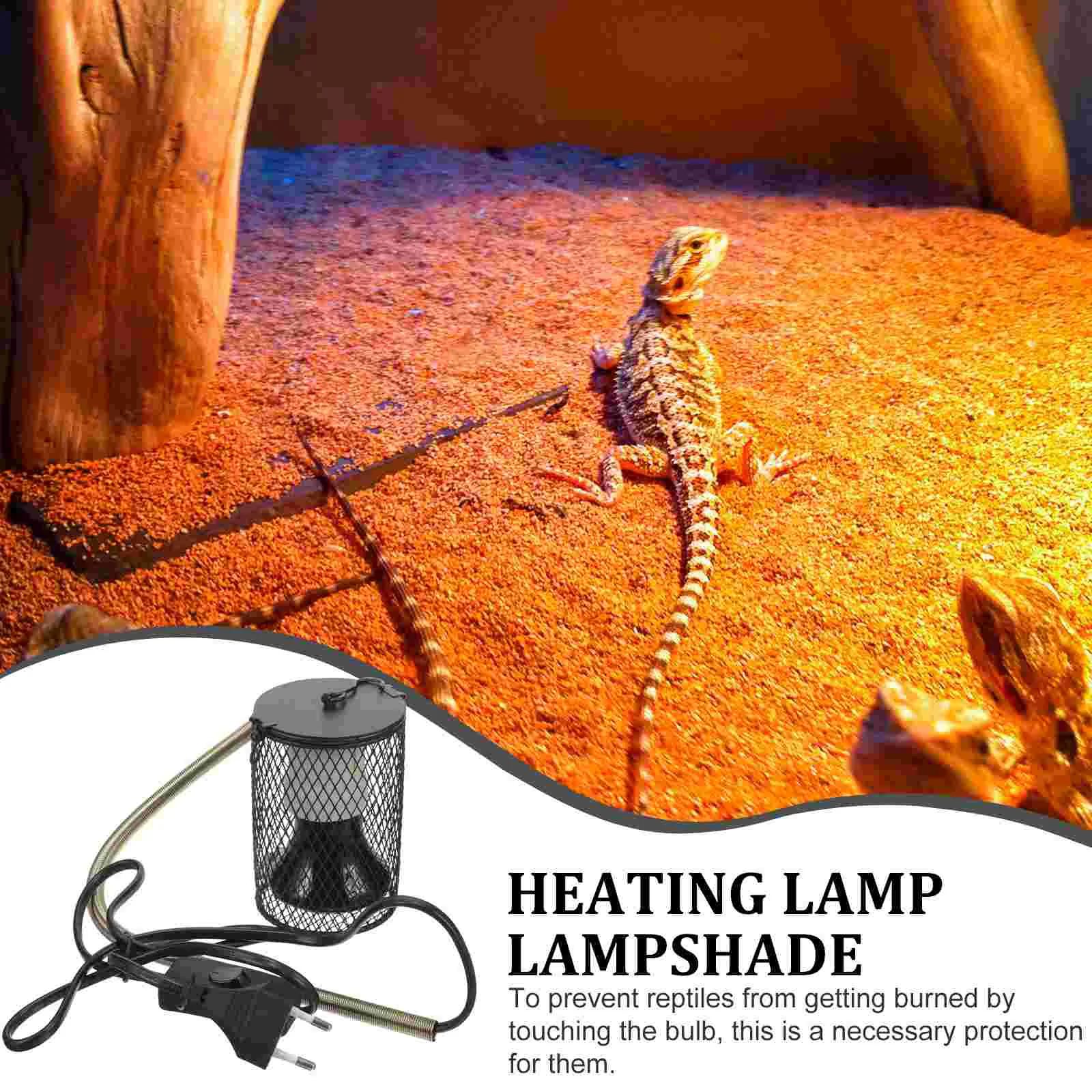 Heater Lamp Grille Light Bulb Reptile Bulbs The Bird for Reptiles Ceramics Heating