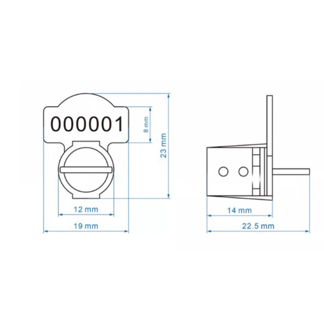 50PCS Plastic Sealed Lead Anti-Theft Label Cable Tie Steel Wire Seal Buckle For Water Meter Electricity Meter 25CM 50CM NEW Whol