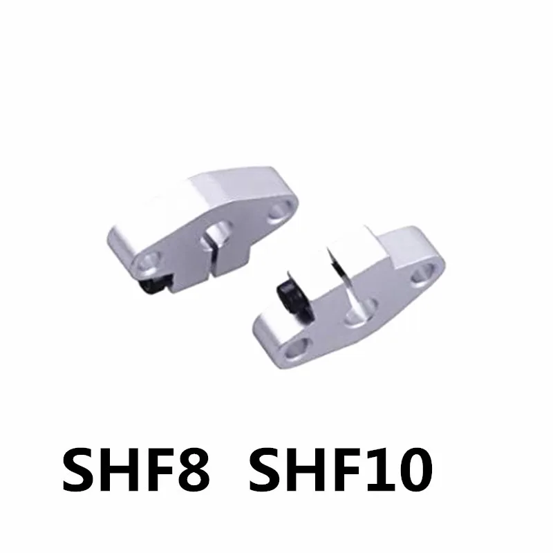 AXK 4p SHF8 SHF10 SHF12 SHF16 bearing shaft support for 8mm 10mm 12mm 16mm rod round shaft support diy XYZ Table CNC  3D Printer