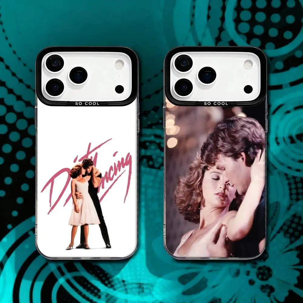 

D-Dirty Dancing Watermelon For iPhone 17,16,15,14,13,12,X,8,Pro,Max,Plus,SE4,Air,Mini Anti-Slip Black IMD Matte Case