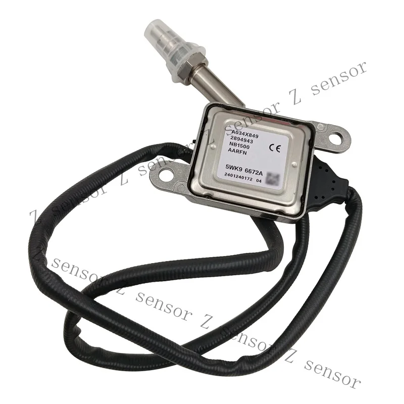 Z+ Nitrogen Oxide NOx Sensor 5WK96672A 2894943 For Cummins H7