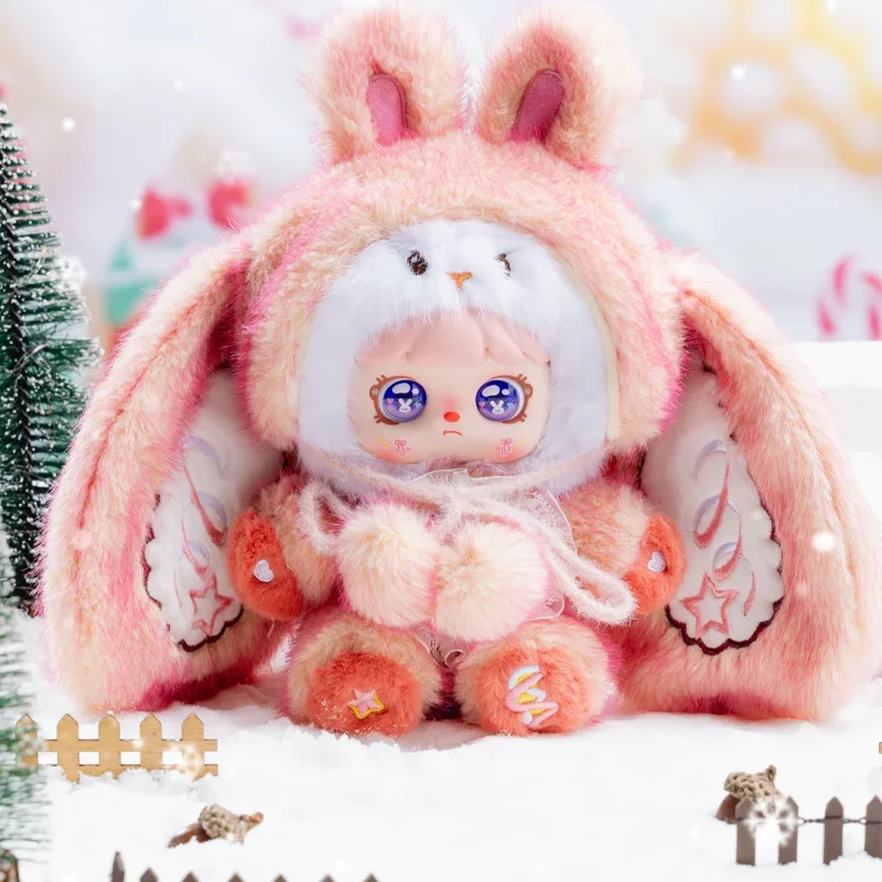 Mocici Sugar Rabbit Winter Warm Whispers Series Vinyl Plush Mystery Blind Box Cute Soft Doll Kawaii Trendy Toy Surprise Gifts