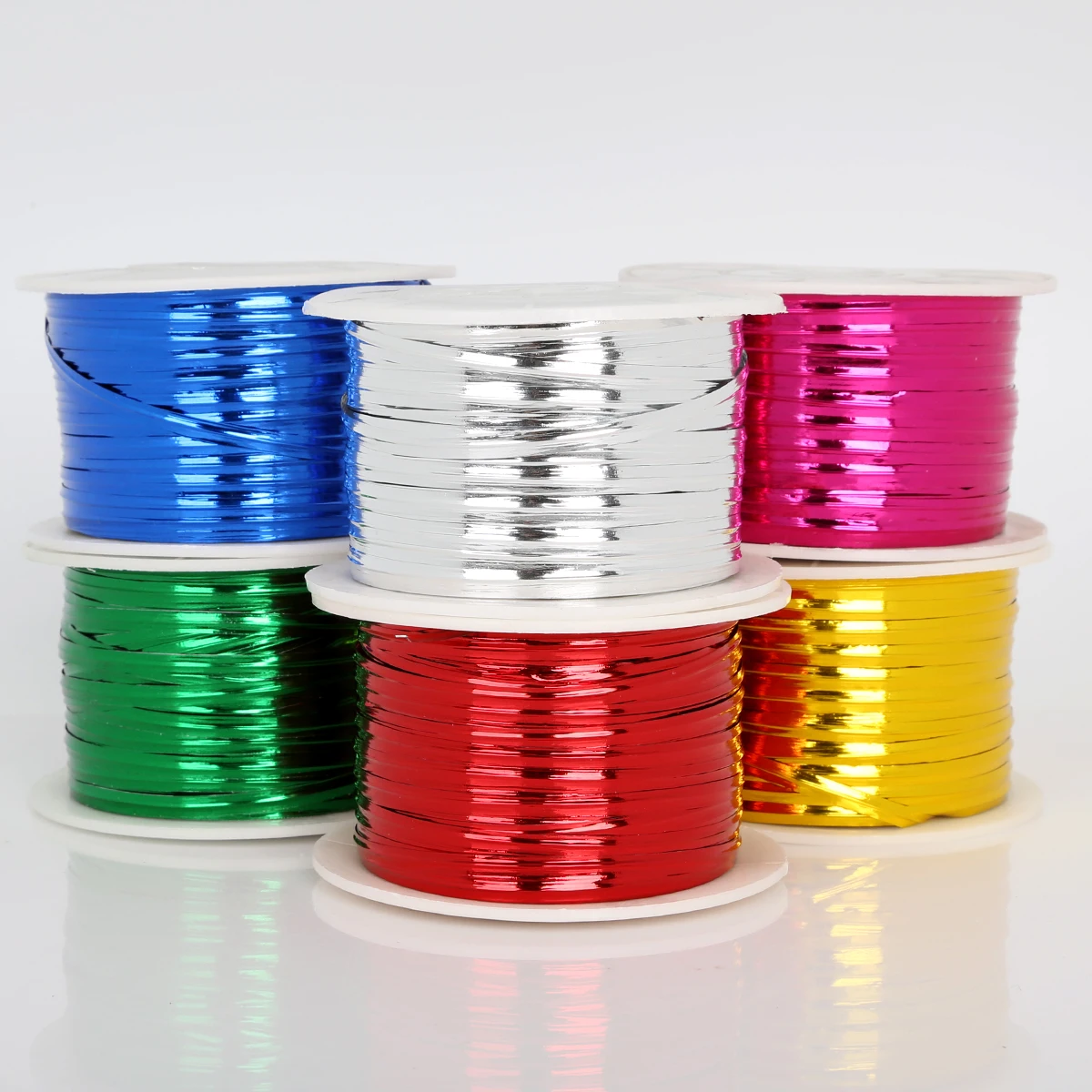 

100 Yards 4mm Twist Wire Tie Multicolor Gift Packaging Wrap Ribbon Rope Food Bread Bag Sealing Tying Twine Home Kitchen Supplies