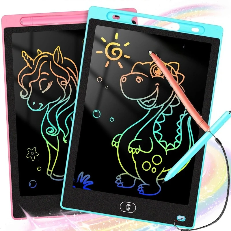 tablet-de-escrita-lcd-de-10-polegadas-para-criancas-quadro-de-desenho-eletronico-para-aprendizado-precoce-tablet-de-pintura-para-escritorio-e-escola