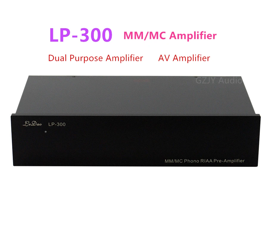 LP-300MM/MC Amplifier, Moving Magnet Dual Purpose AV Amplifier, Using Original Toshiba 2SK170GR Field-Effect Transistor