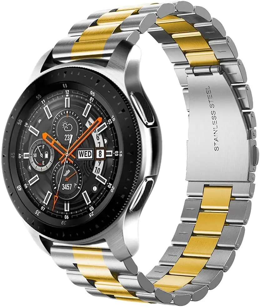 20mm 22mm Metal Strap for Huawei Watch 3/4/GT4 Pro Amazfit GTR/GTS Sport Bracelet Wristband for Samsung Galaxy Watch 4/6 Classic