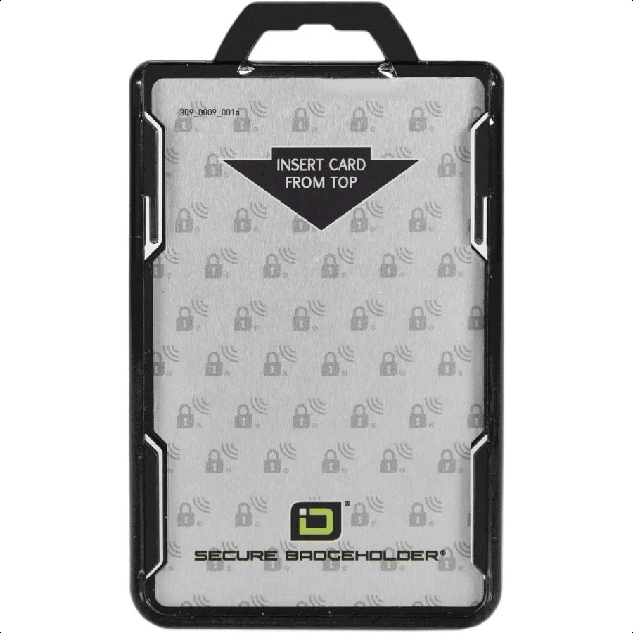 

Защитный держатель бейджа с RFID-блокировкой Duolite 2, держатель для удостоверения личности карт, поликарбонат, сверхмощный жесткий пластиковый держатель для бейджа, литой в США и