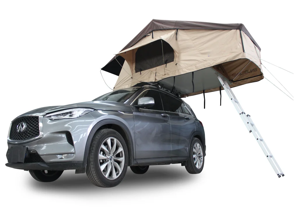 Ready To Ship, Car Roof Tent In Stock, For 2-3 Person, 420D Polyester Waterproof Custom