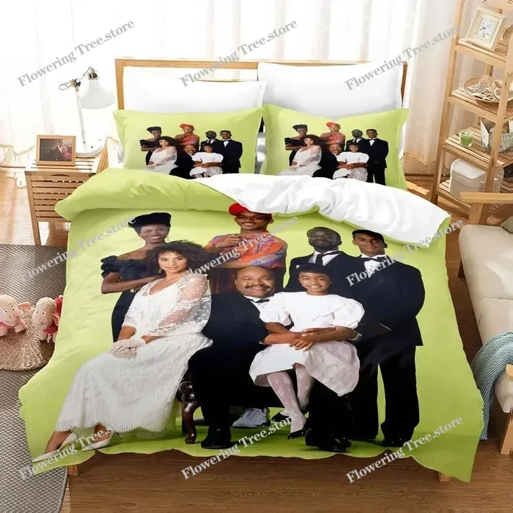 

Fresh Prince of Bel-Air Bedding Set Boys Girls Twin Queen Size Duvet Cover Pillowcase Bed Kids Adult Fashion Home Textileextile0