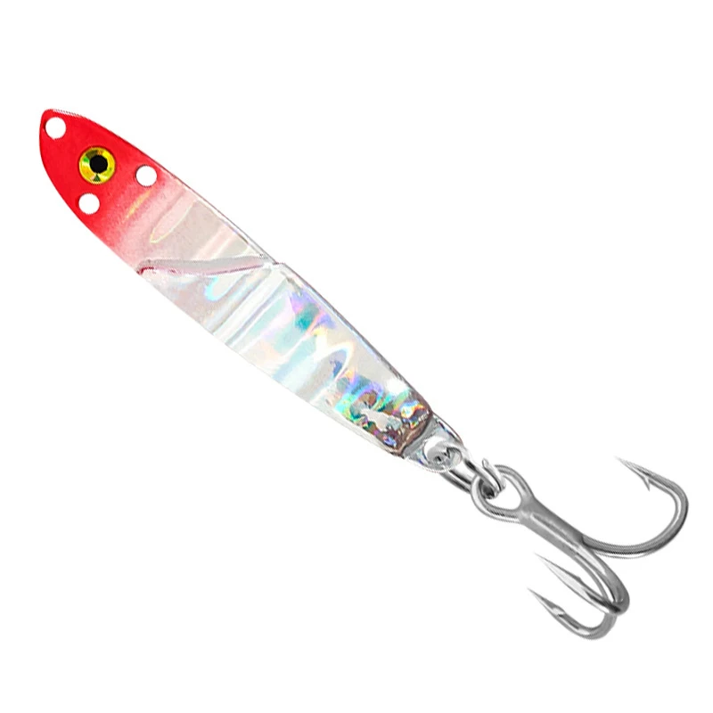 Lunker Metall Jig Salzwasser Angeln 5g 7g 10g 15g 20g Anti Rost Haken