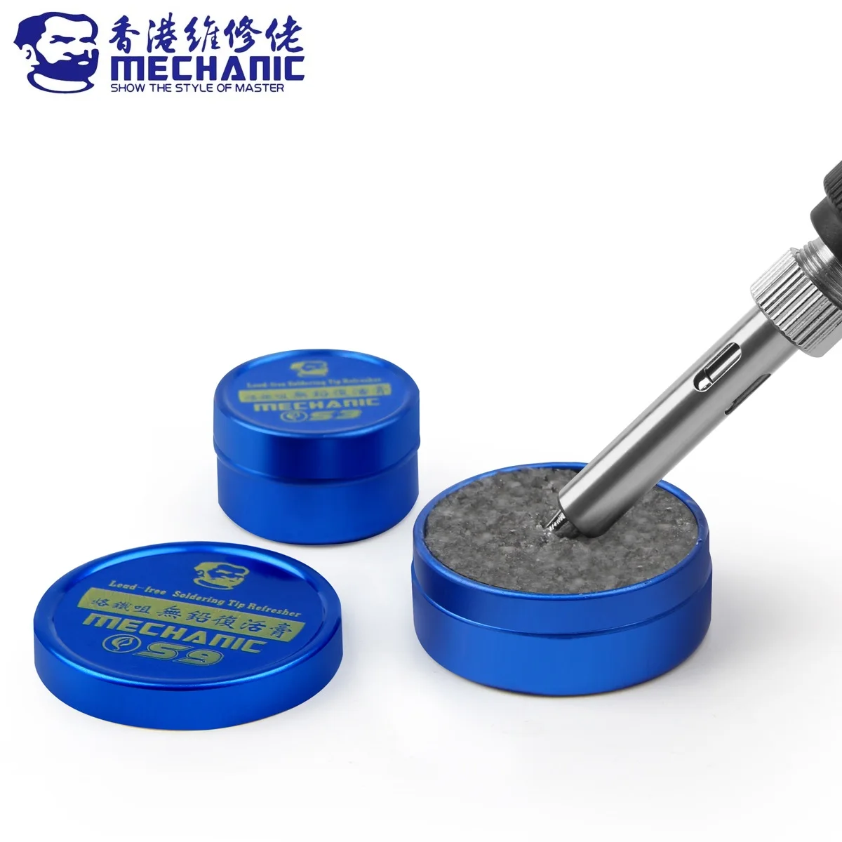 MECHANIC S Series Lead-Free Solder Iron Tip Refresher Environmental Clean Soldering Paste Welding Iron Head Resurrection Cream