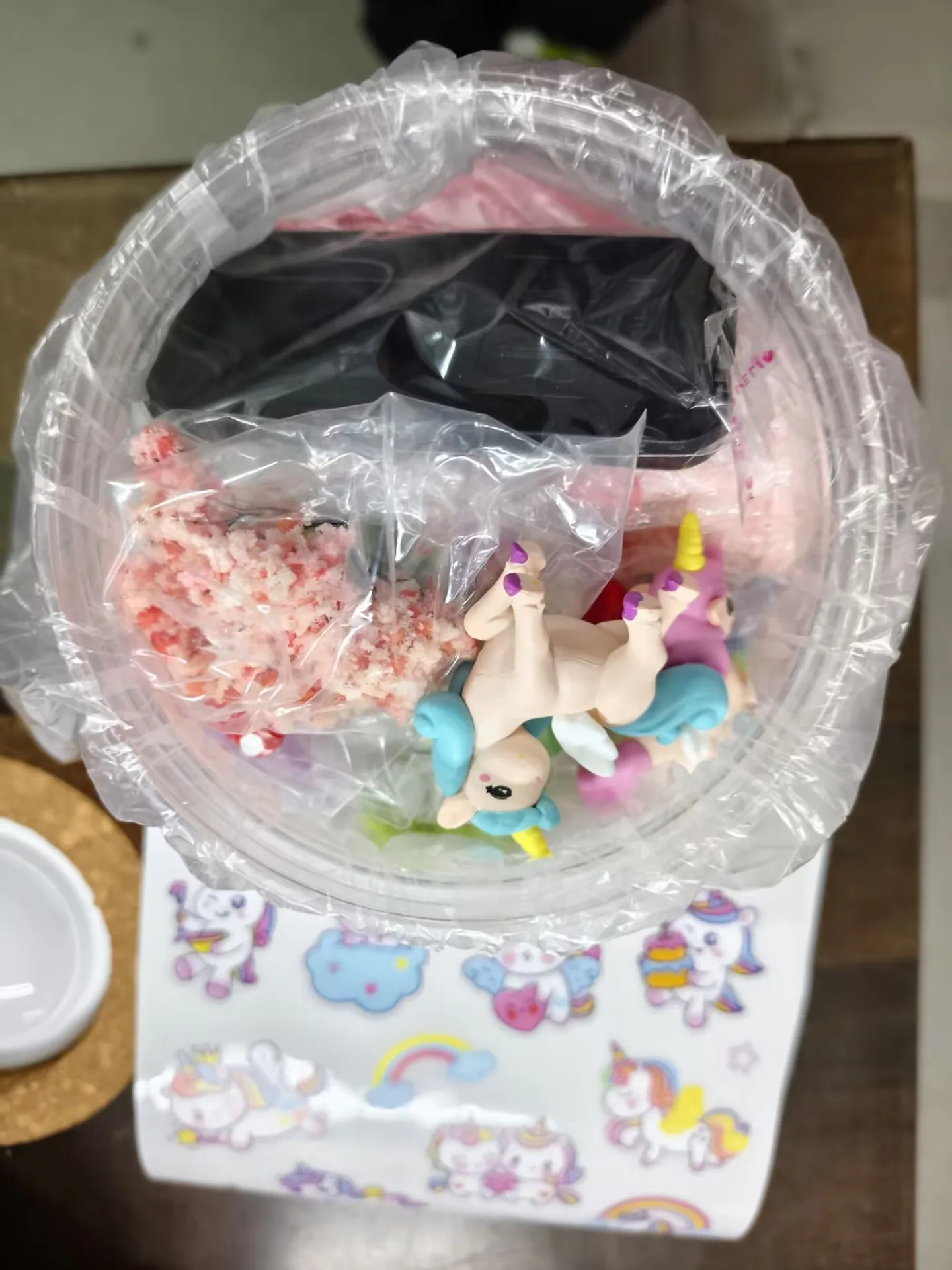 光るマーメイドテラリウムキット リモコン付き DIY工作 クリエイティブ教育玩具 女の子 男の子 4-6歳 7歳 8-12歳向け