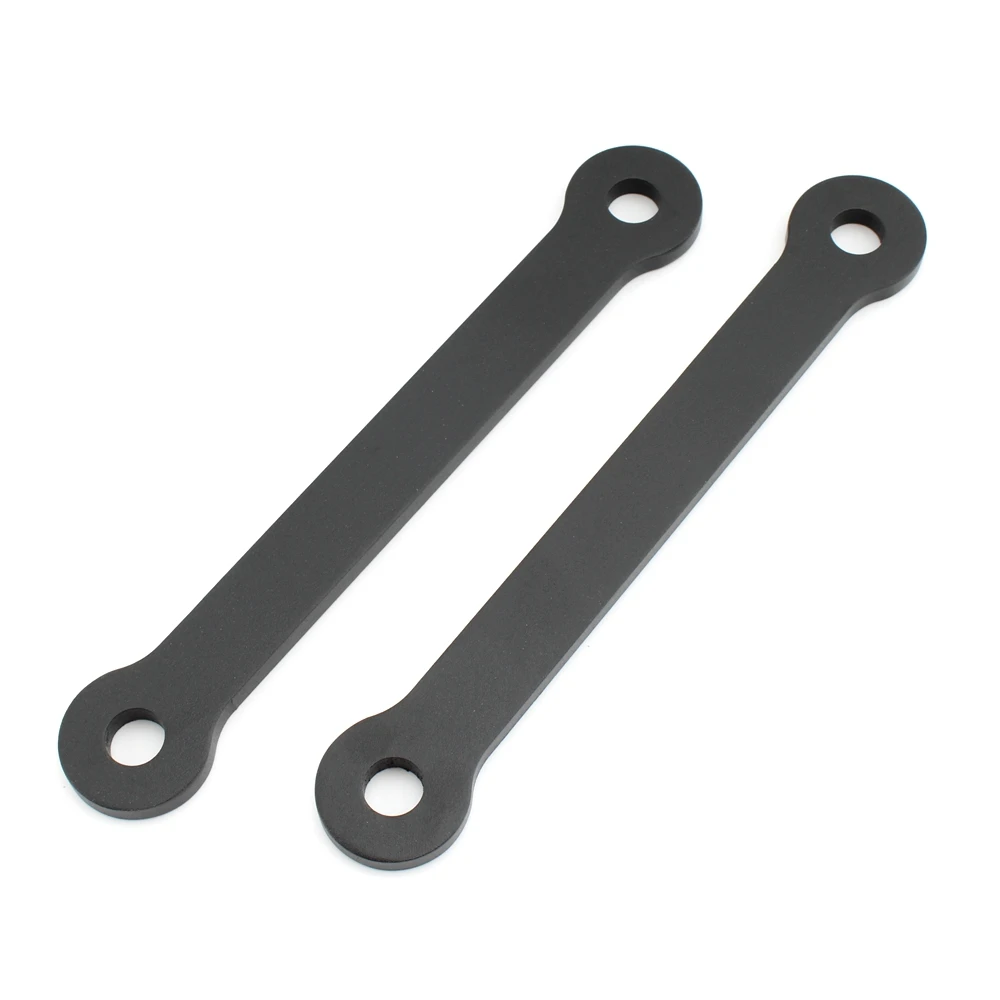 2Pcs Motorcycle black Lowering Links Dog bones Brakes Suspension Lowering Drop Link Kit For YAMAHA YZF-R6 2017-2022