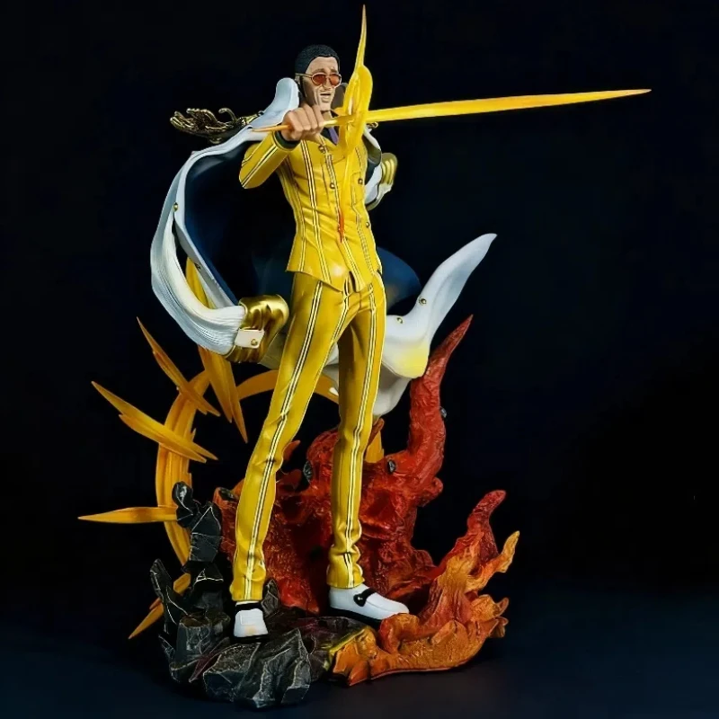 شخصية أدميرال كيزارو من قطعة واحدة - نموذج PVC عالي التفاصيل، إصدار جامعي الأسطول البحرية، هدية أنيمي للمعجبين