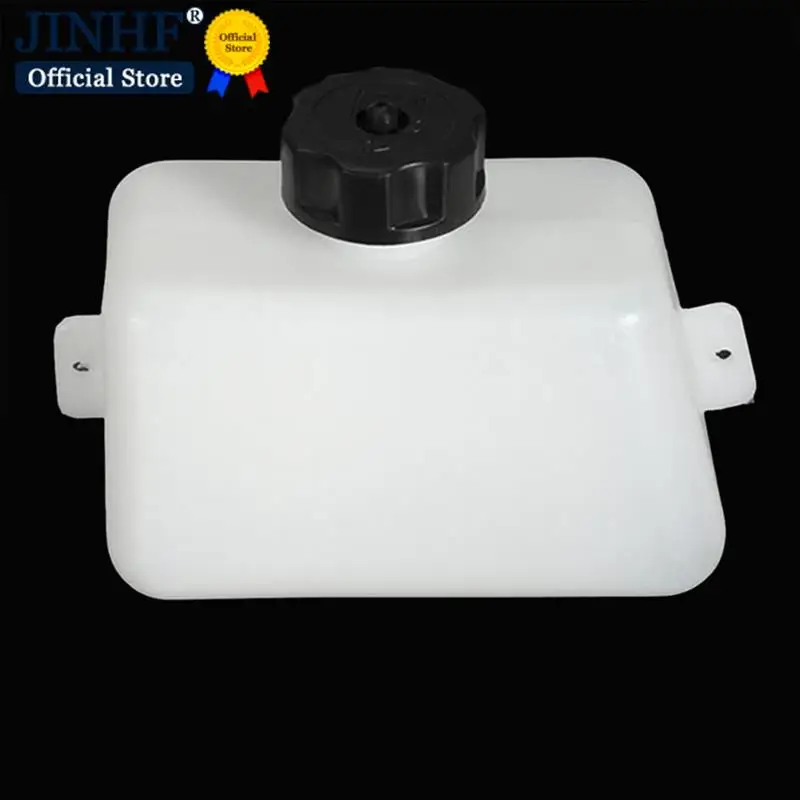 1pc white Plastic Motorcycle Petrol Fuel Tank For Mini Motor Dirt Bike  Filter 1L motorcycles Accessories