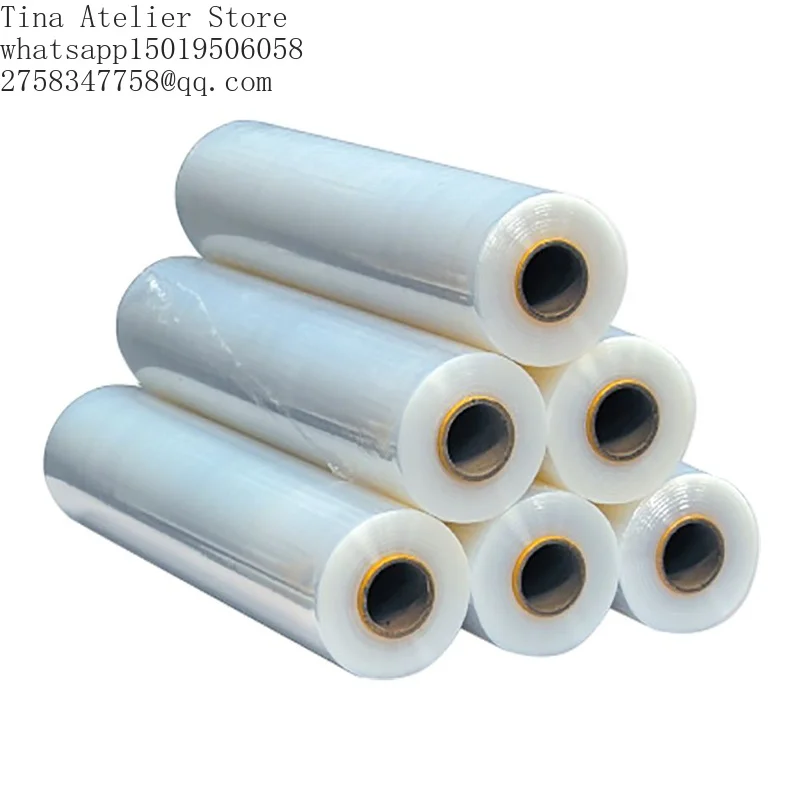 LLDPE Stretch Film 50cm Width 23um Thickness Manual and Machine Use Packaging Film