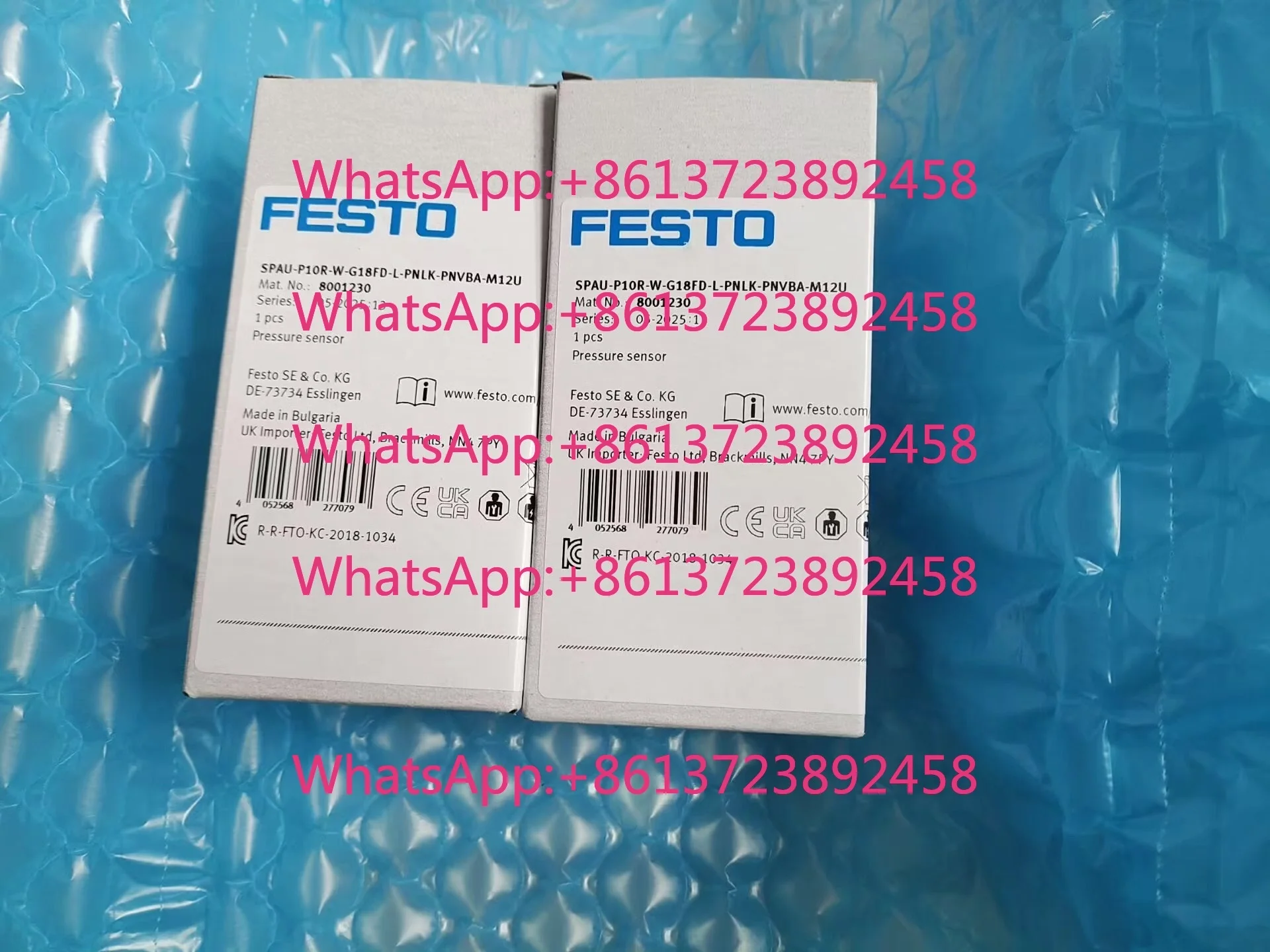 New original Festo sensor SPAU-P10R-W-G18FD-L-PNLK-PNVBA-M12U 8001230