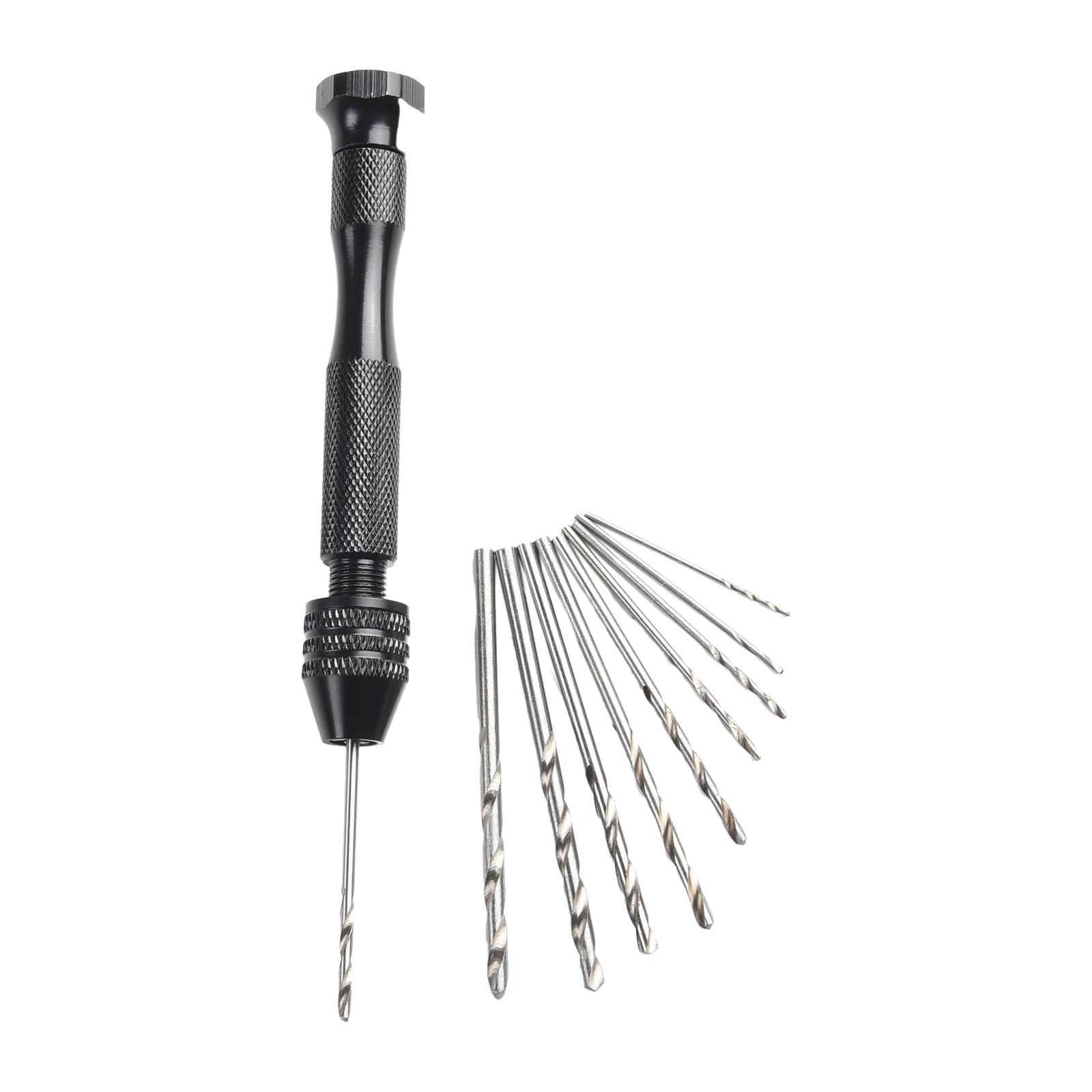 

1PCS/Set 0.3-3.2mm Mini-Micro Aluminum Hand Drill-Twist Drill Bit Woodworking Drilling Rotary Tools For Models Hobby DIY
