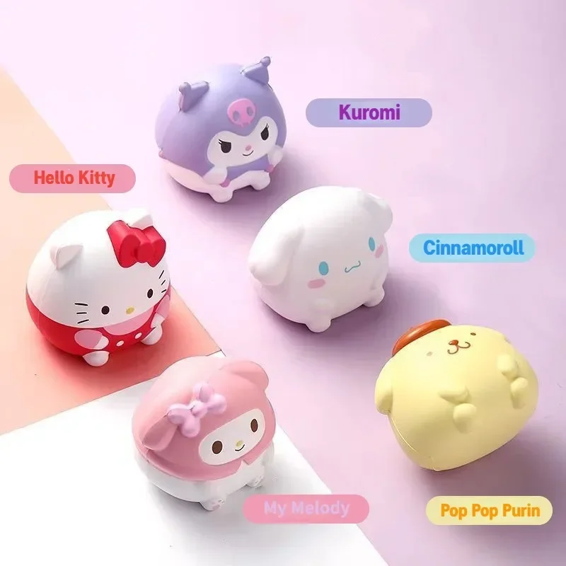 Sanrio brinquedos de descompressão recuperação lenta para ventilar artefato anime kuromi olá kitty cinnamoroll criativo crianças presente dos desenhos animados ornamento