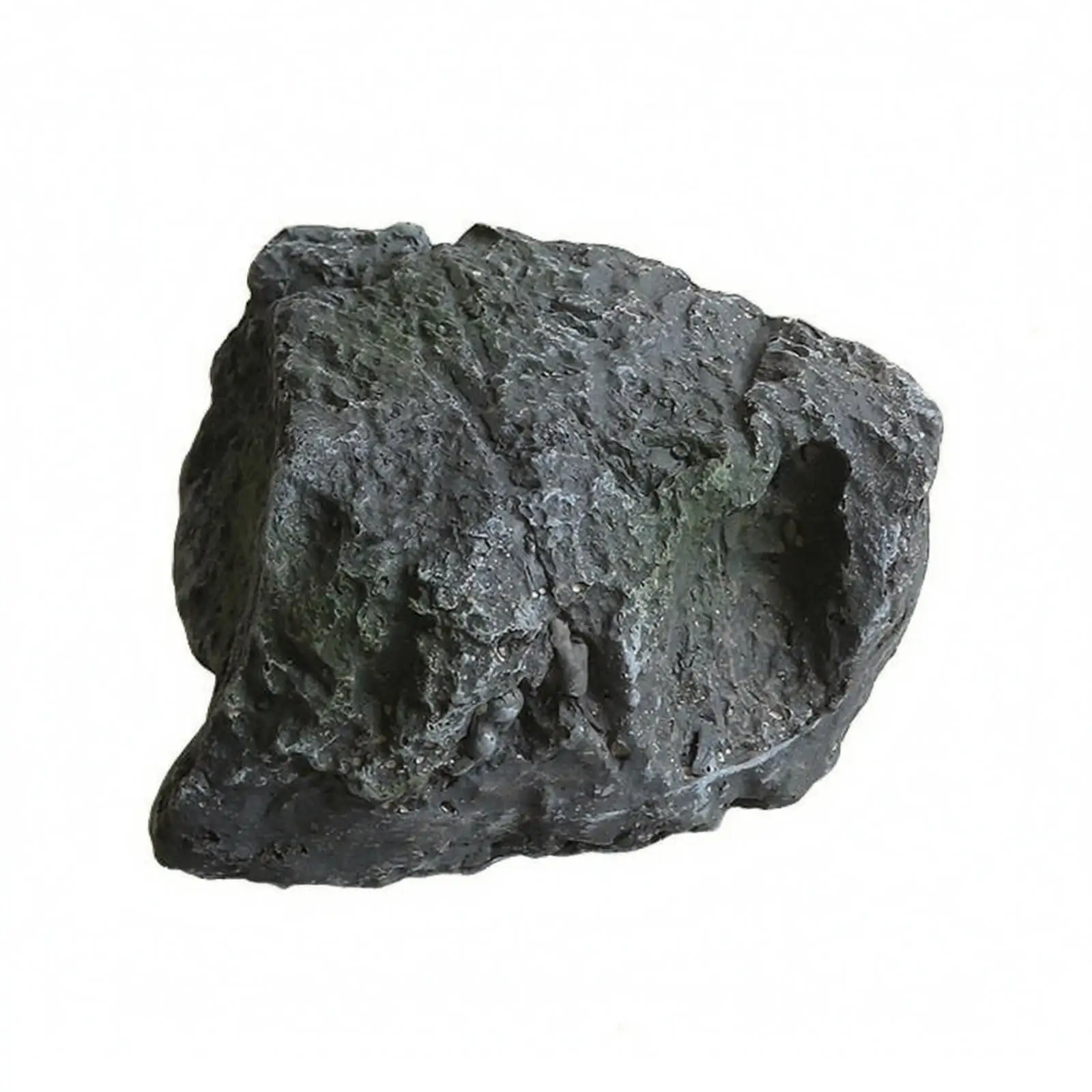 Artificial Industrial Stone Fiberglass Prop Realistic Weathered Rock for Stage Display Photography