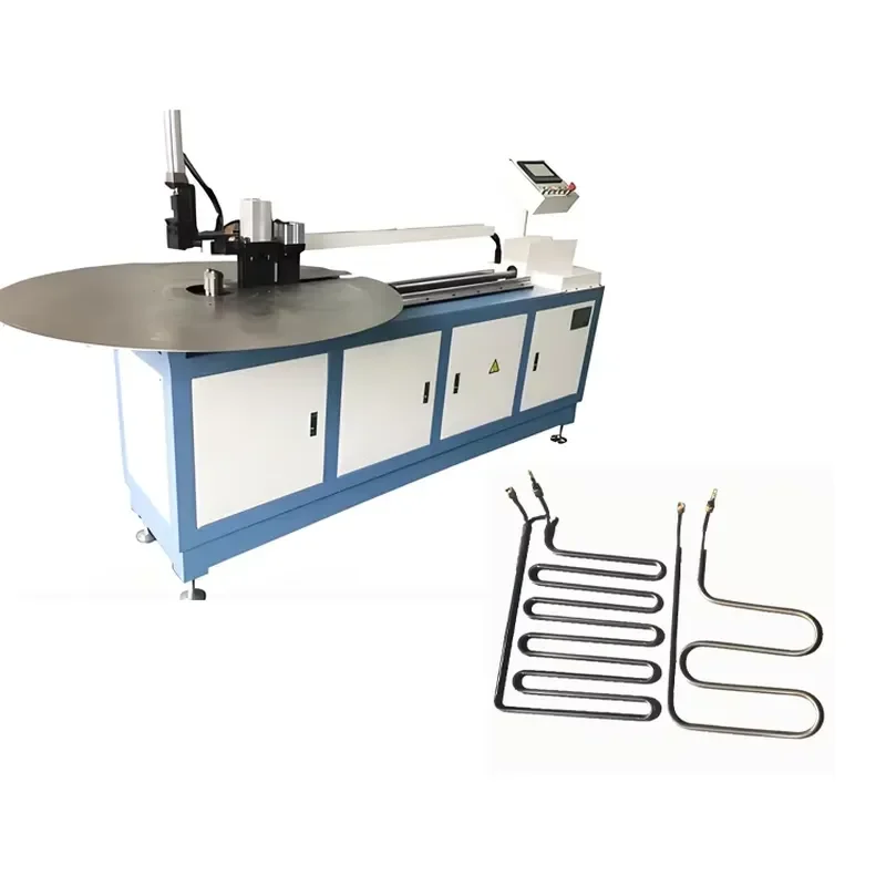 CNC Automatic Aluminum Copper Steel Tube Pipe Serpentine Bending Machine for Condenser Evaporator for Refrigeration Pipe