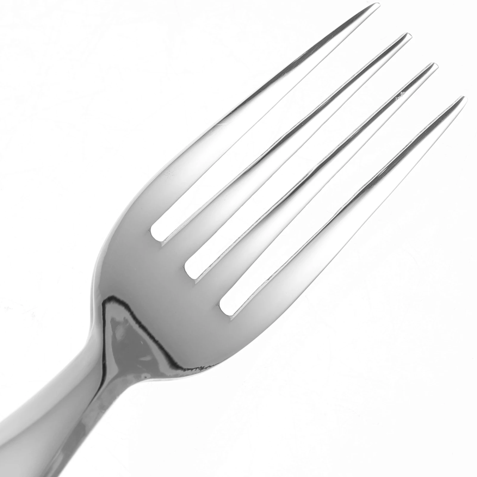 

Stainless Steel Cutlery Set Reusable Knife Fork Spoon Simple Design Practical Use Lightweight Camping Travel Picnic