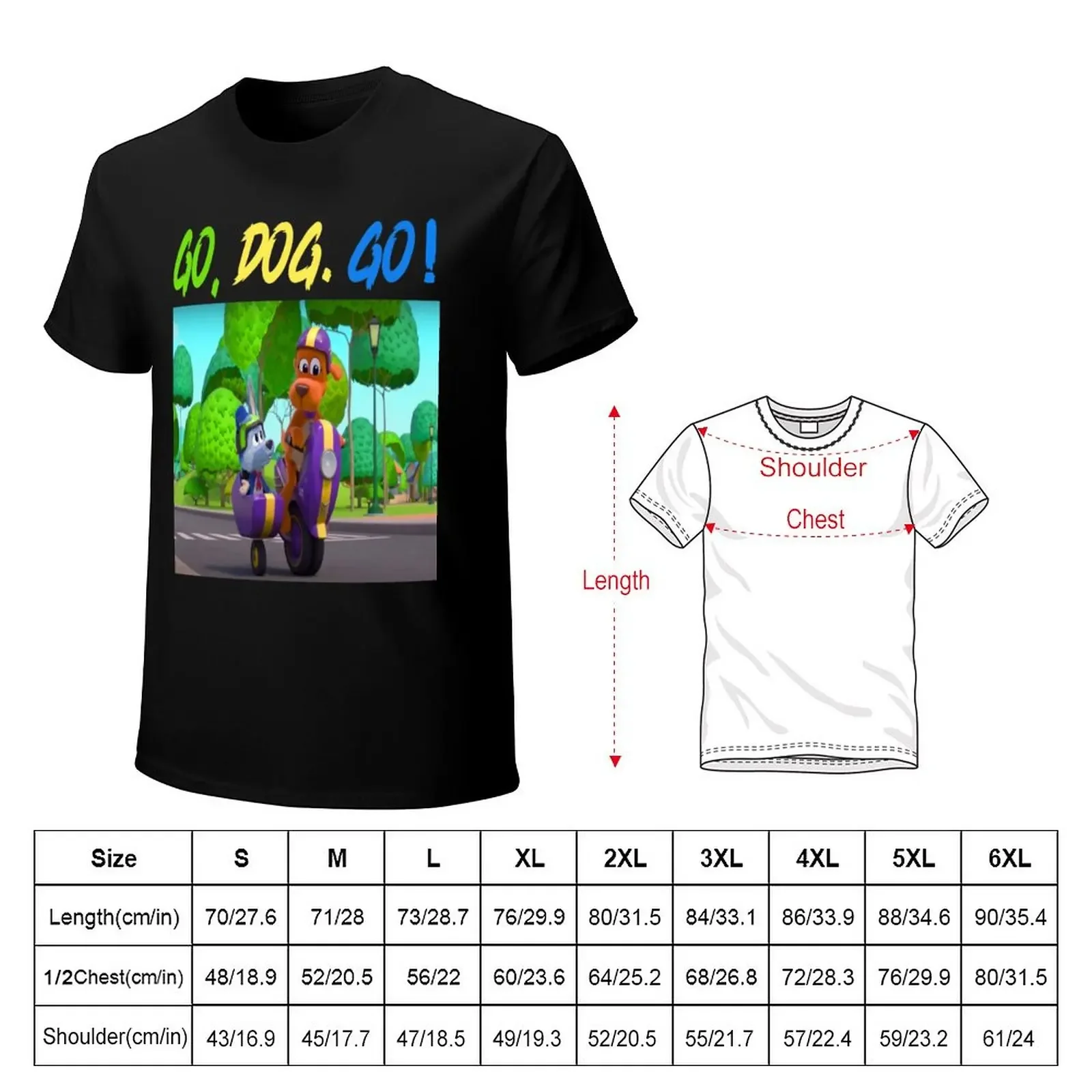 Go, Dog. Go! (tv series) go dog go cartoon animated go dog costume for kids T-Shirt anime clothes oversized t shirts for men