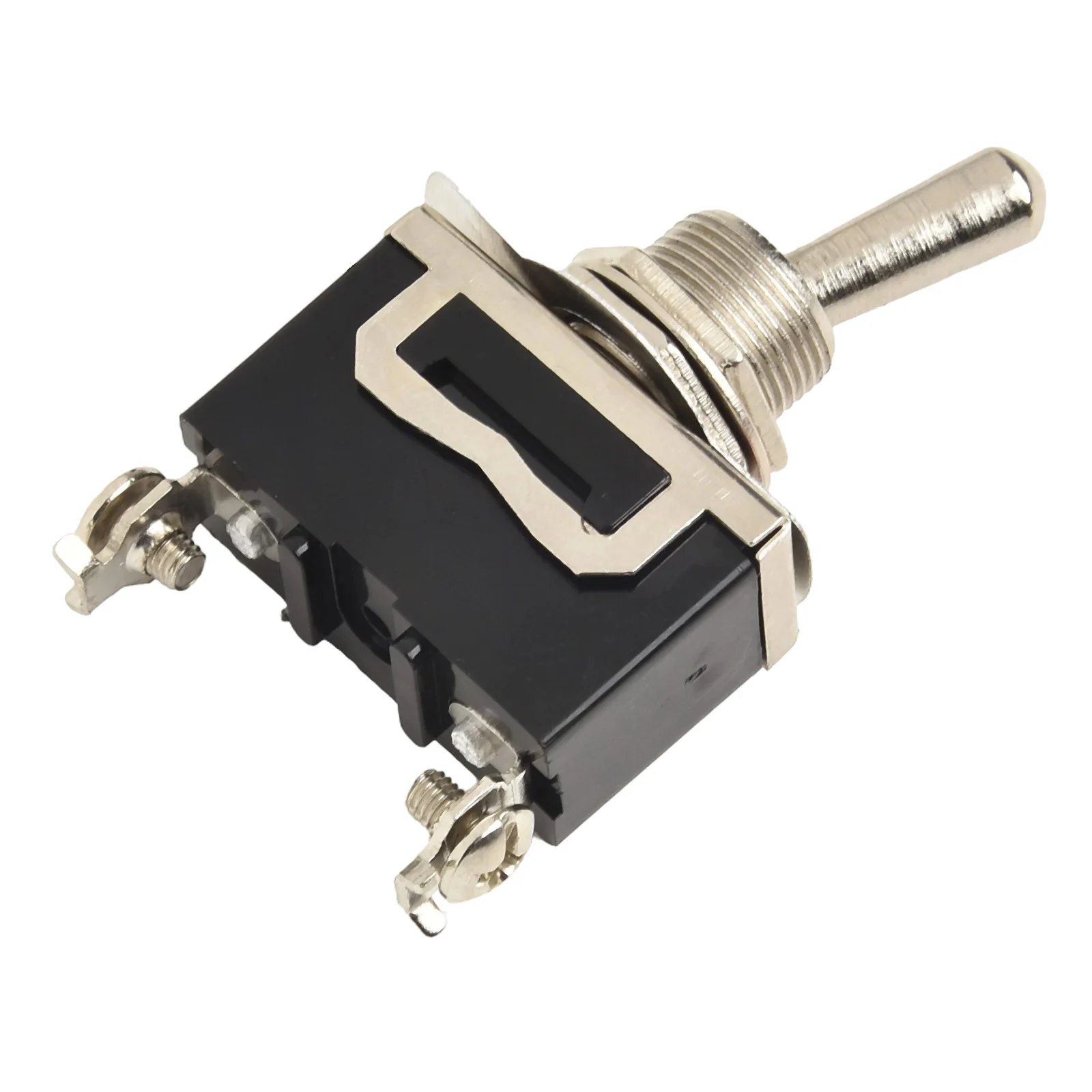 Metal For Toggle Switch SPST 15 Amp For 250 Volt On Off For Vehicle Marine Lighting Control For 2 Pin Design 5 Unit Set