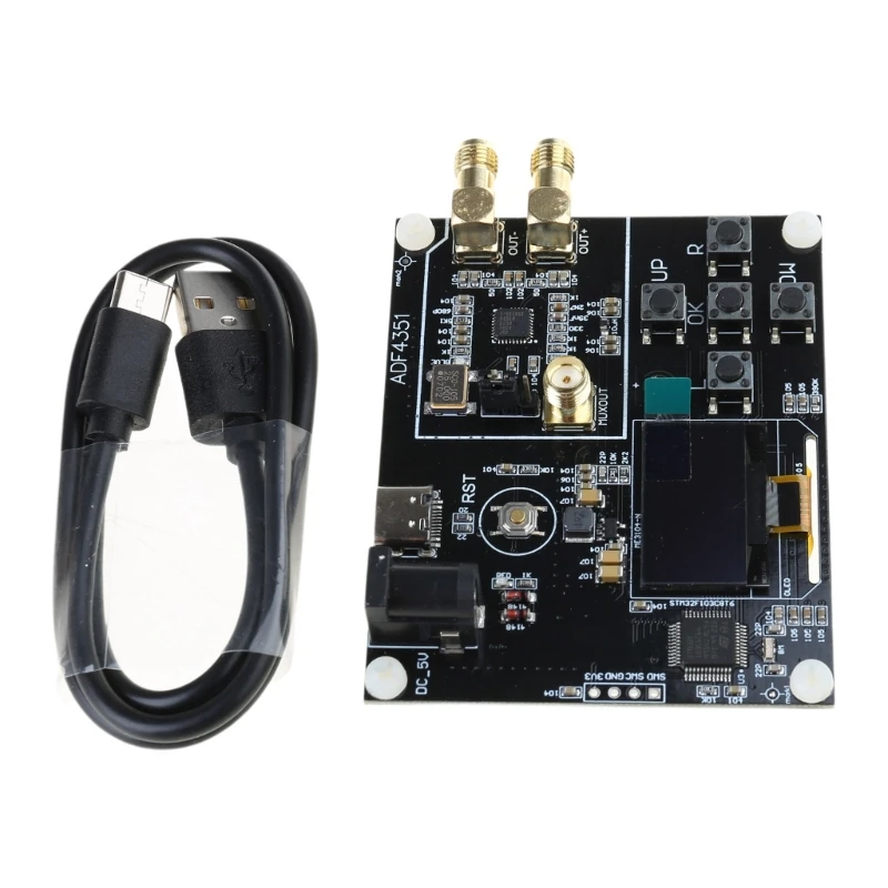 ADF4351 RF Generator Module 35M-4.4G Coverage Easy Integration for Communication Engineering and Diagnostics