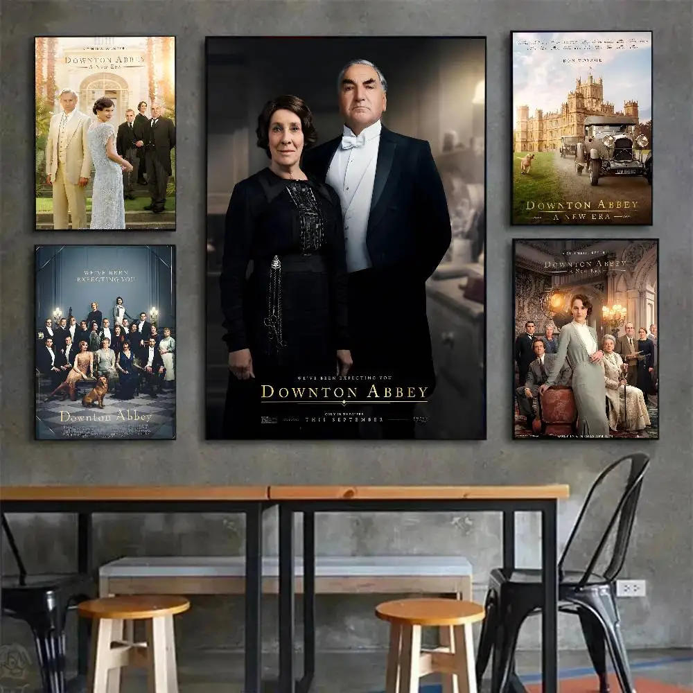 الدراما التاريخية التلفزيون D-Downton Abbey المشارك قماش اللوحة المشارك مع المطبوعات غرفة نوم المنزل غرفة المعيشة الديكور هدية