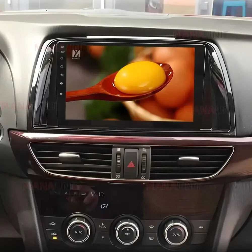 مشغل وسائط متعددة للسيارة لمازدا 6 GJ Atenza 2012 2013 2014-2017 Carplay، Android Auto، راديو، فيديو، الملاحة، DVD، ستيريو، وحدة الرأس #2