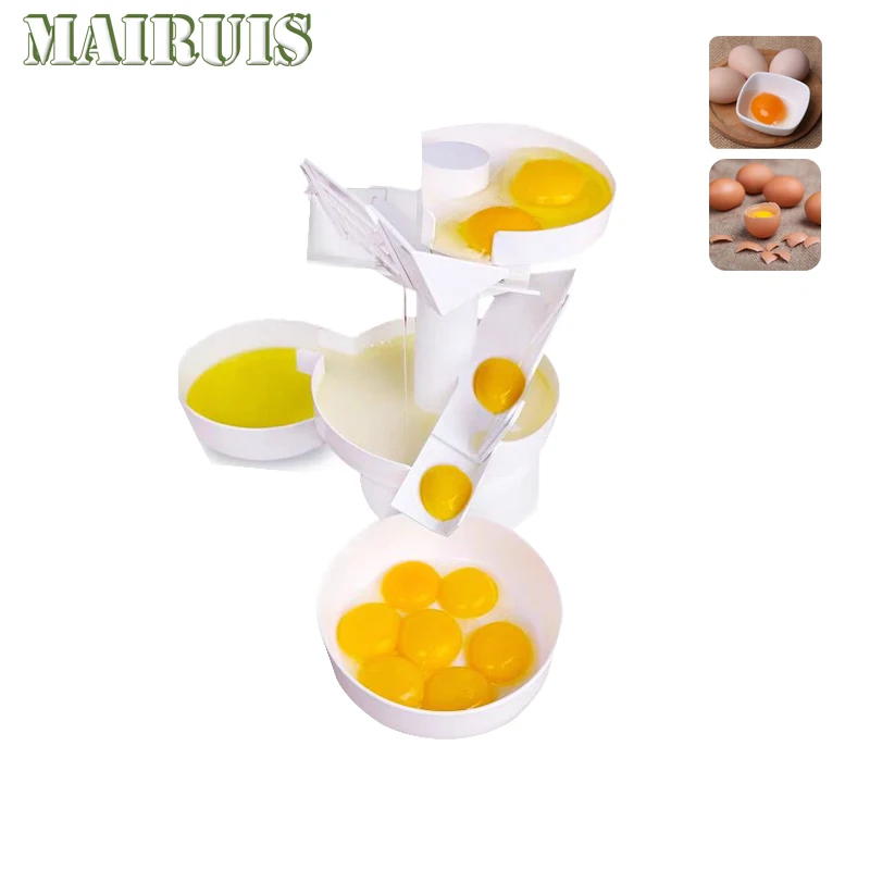 Commercial Small Manual Egg White And Yolk Separator Liquid Separation Machine For Duck Hen Eggs