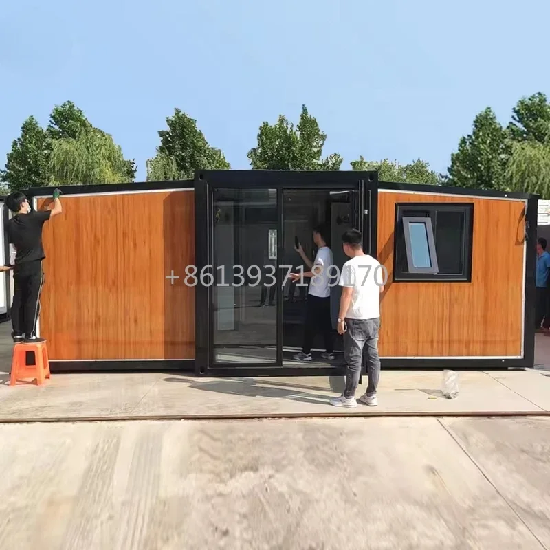 Mobile Home 2 Bedroom Portable Living Container House Australia 20ft 40ft Foldable Expandable Tiny House Prefabricated