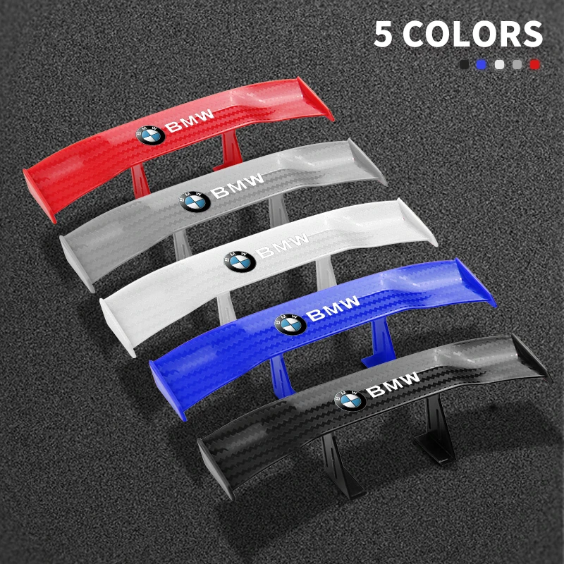 Car Mini Spoiler Wing Rear Trunk Small Tail For BMW M Performance E46 E90 E60 F10 F30 E39 E36 F20 E87 G30 E92 E91 X5 Accessories