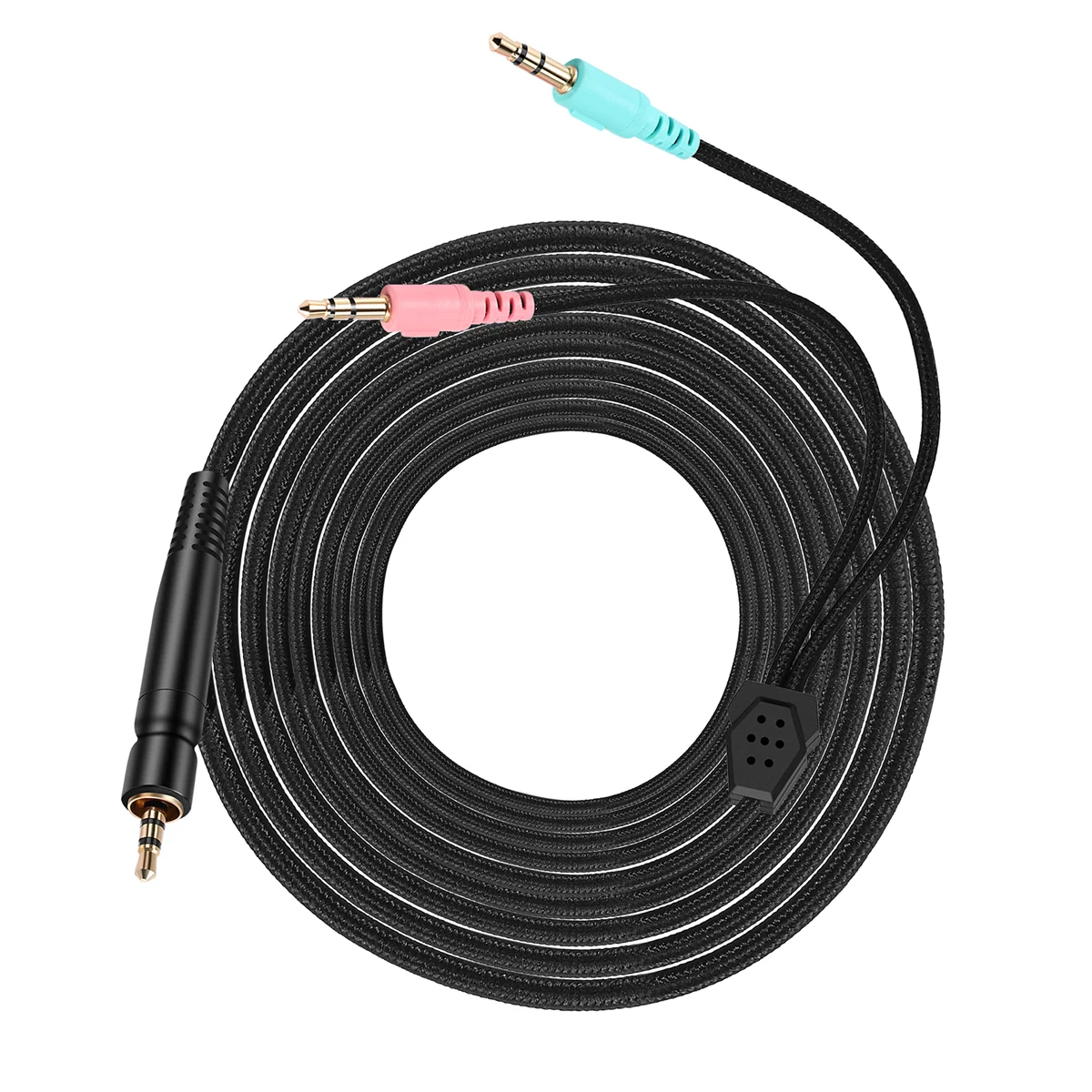 Câble de remplacement pour casque Sennheiser, G4closer ONE GAME ZERO ino 3D, GSP 350, GSP 500, GSP 600, version PC, 2 mètres