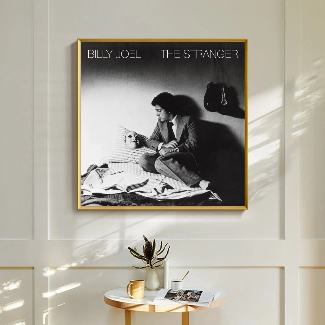 Billy Joel The Stranger Music Album Poster Canvas Art Print Home Decor Wall Painting ( No Frame )