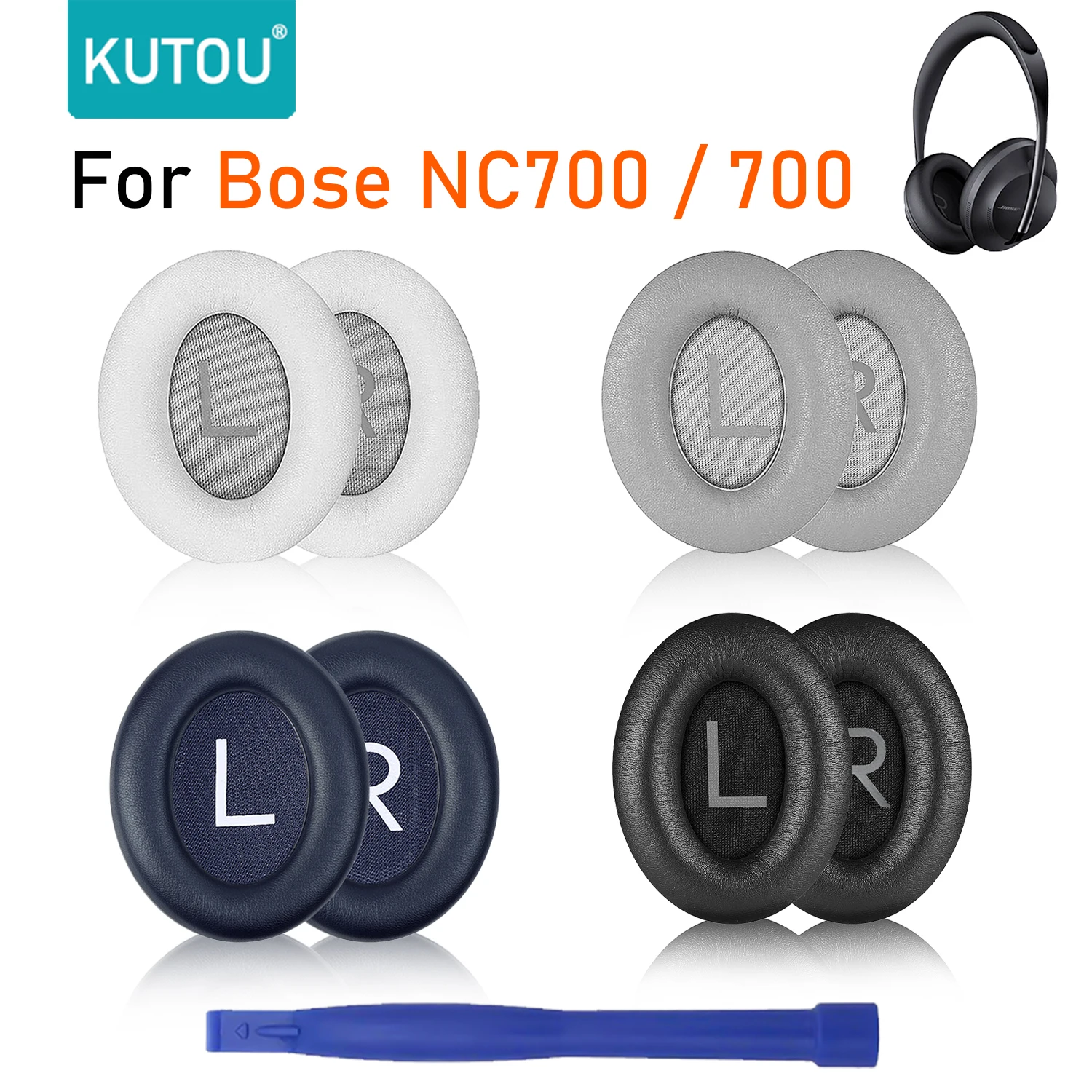 KUTOU Replacement Ear Pads For BOSE 700 Headphones Earpads NC700 Ear Cushions Cover High Quality Foam Pad headset Parts