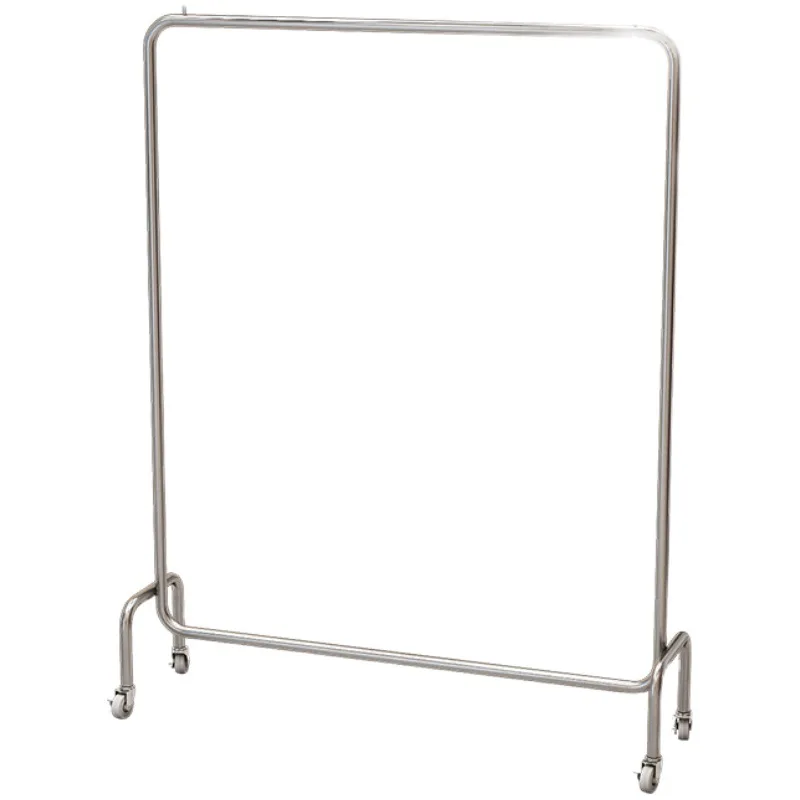 

Clothing store clothing pole floor-to-ceiling stainless steel brushed silver men's and women's clothing store Nakajima