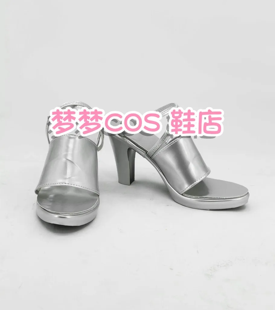 اللباس الداخلي والتخزين مع Garterbelt تخزين الفوضى تأثيري حلي أحذية فضية اليدوية الأحذية عالية الكعب النعال