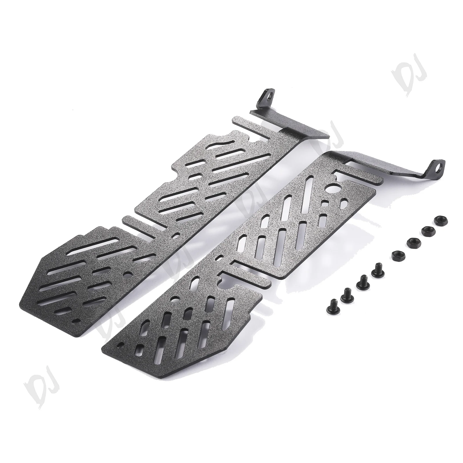 2pcs Stainless Steel Chassis Armored Protection Skid Plate For Traxxas Trx-4 Bronco Defender G500 K5 Rc Car Protection Board