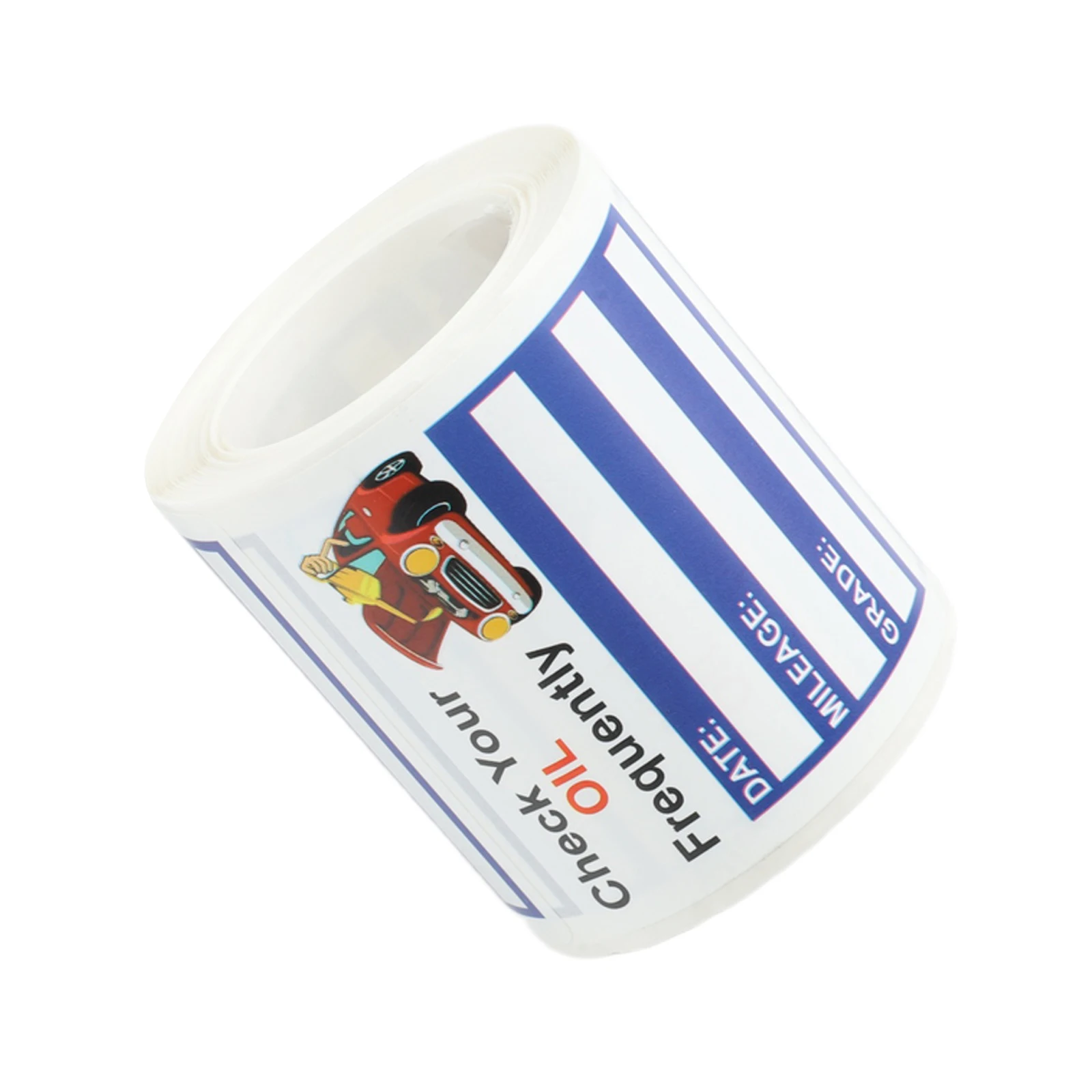

As Shown Oil Change Reminders Easy Visibility Stickers Strong Backing Material Versatile For Fleets Automotive Maintenance Tools