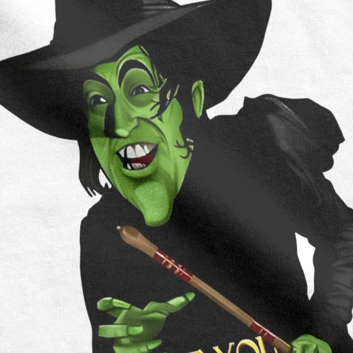 Vintage T-Shirt Wicked Cotton T-Shirts Witch Of The West Cute Tee Shirt for Woman Dropshipping Summer Awesome Printed Top Tees