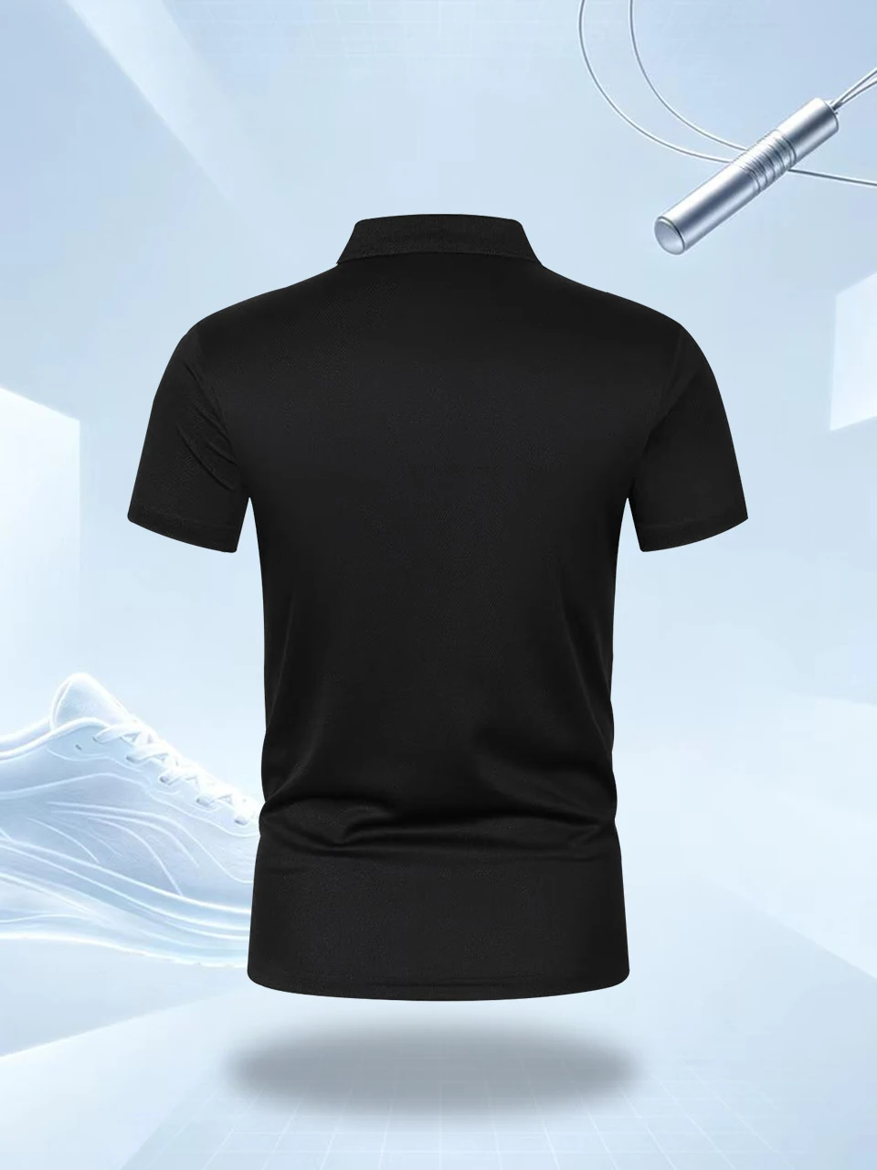 Customize 5pcs of Summer Men'S Casual POLO Shirts Short Sleeve, Golf Shirts, Can Be Personalized Printing LOGO / Text / Photos