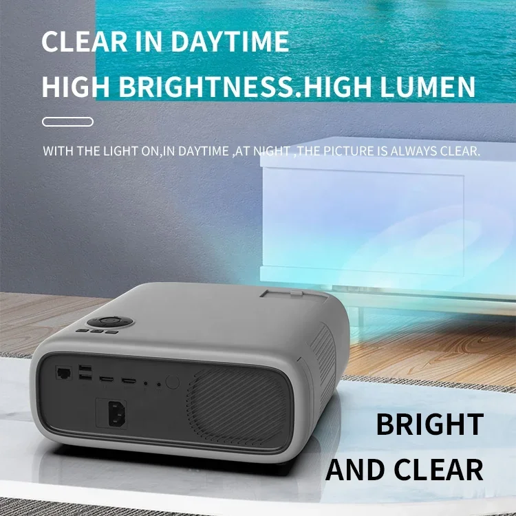 Manufacturer New Projector Micro Portable HD 1080P 4K UST Projector Supplier