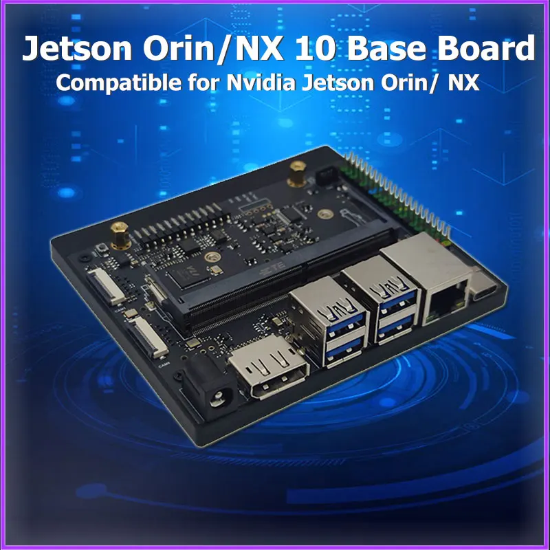 

Nvidia Jetson Orin Nano / NX макетная плата на основе Jetson Orin Nano и Jetson Orin NX модуль