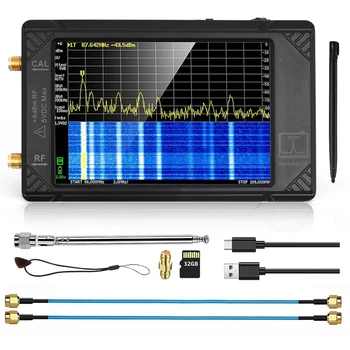 ULTRA 4 inch Handheld Spectrum Analyzer 100Khz 5.3Ghz Network Internal Lan Tester RF Signal Generator with 32G Card Durable