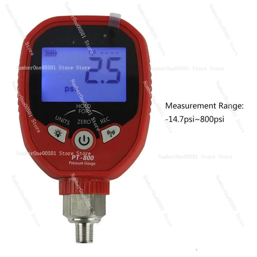 

PT-500 & PT-800 Wireless Digital Manifold Gauge Set Pressure Gauge R134a Refrigeration Pressure Meter Tools