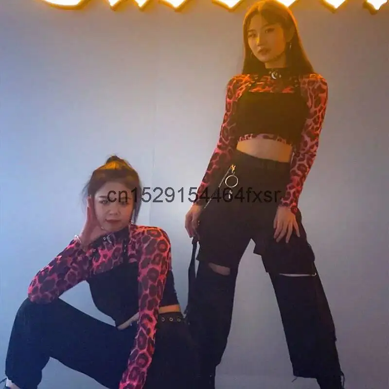 

Same Group's Korean Performance Girl Costume, Girls' Jazz Stage Singing Costume, Group Dance Costume