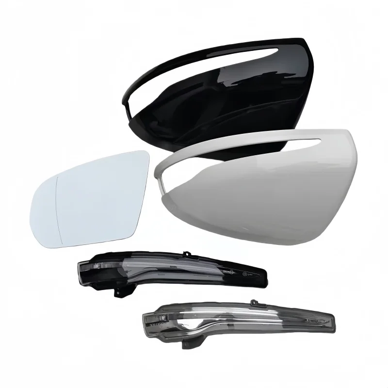 

For Mercedes-Benz C GLC S E Class W205 X253 W222 W213 W238 Auto Left Right Rear Heated Mirror Glass Cover Turn Signal Light Lamp
