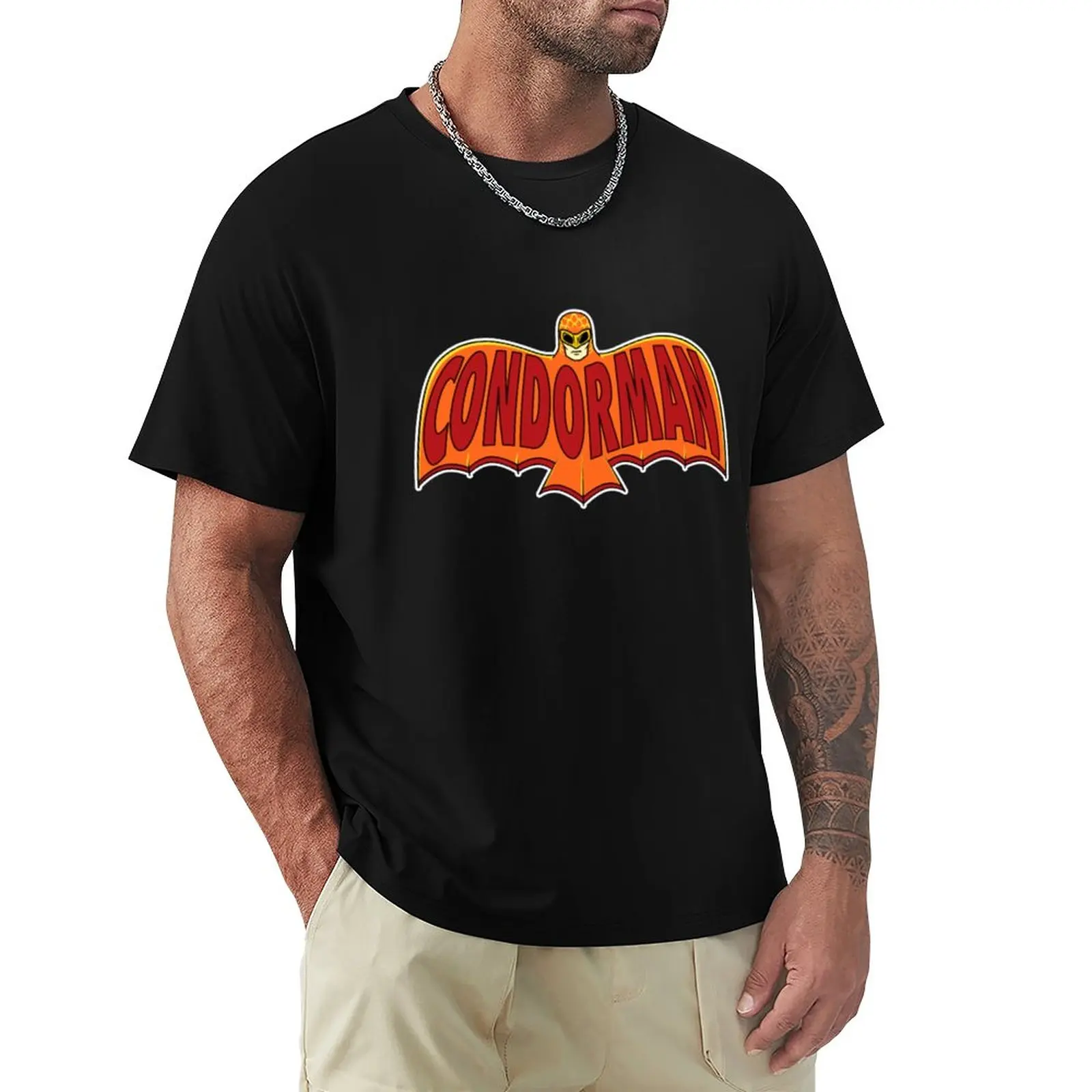 

Condorman T-Shirt Oversized t-shirt Aesthetic clothing plain black t shirts men